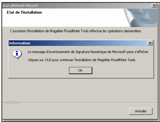 MAGELLAN 2200T - Installer le logiciel - 3