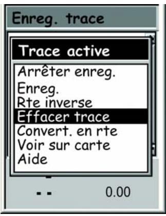 MAGELLAN EXPLORIST 200 - Effacer la trace active - 1