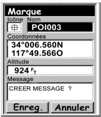 MAGELLAN EXPLORIST 200 - Marquer une position à l'aide de coordonnées - 1