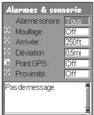 MAGELLAN EXPLORIST 210 - Régler les alarmes - 1