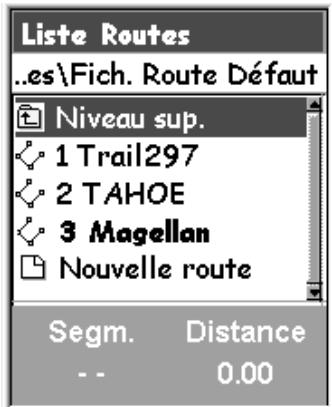 MAGELLAN EXPLORIST 210 - Activer/désactiver une route - 1
