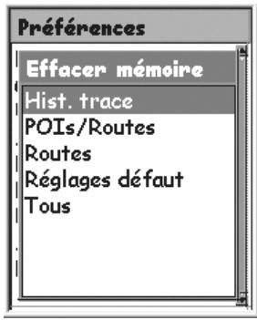 MAGELLAN EXPLORIST 210 - Effacer tous les enregistrements de trace - 1