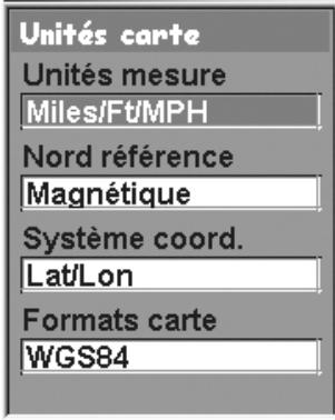 MAGELLAN EXPLORIST 210 - Selectionner les unités de mesure de navigation - 1