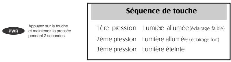 MAGELLAN MERIDIAN - Mise sous tension/rétroéclairage/contraste - 3
