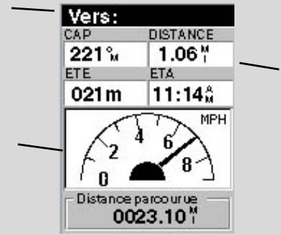 MAGELLAN MERIDIAN - Écran vitesse - 1