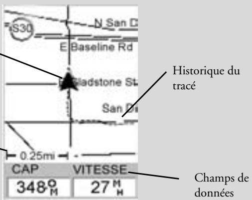 MAGELLAN MERIDIAN - Écran carte - 1