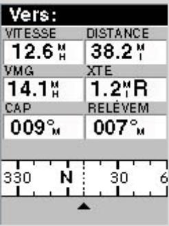 MAGELLAN MERIDIAN - Écran données - 1
