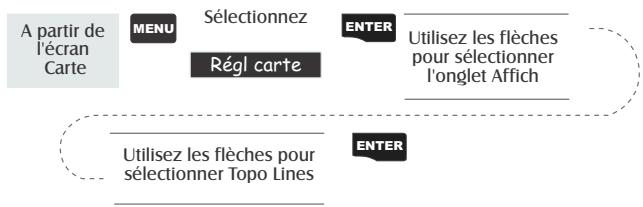 MAGELLAN MERIDIAN - Sélectionner des éléments de la carte - 3
