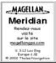 MAGELLAN MERIDIAN - Antenne quadrifilaire - 2