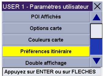 MAGELLAN ROADMATE 300 - Préférences itinéraire - 1