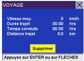 MAGELLAN ROADMATE 300 - Supprimer un carnet de voyage - 5