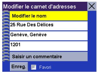 MAGELLAN ROADMATE 300 - Sélectionner des destinations - 6