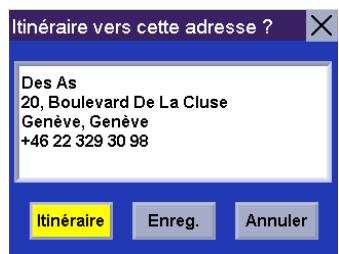 MAGELLAN ROADMATE 300 - Sélectionner un POI sur la carte - 2