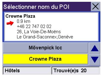 MAGELLAN ROADMATE 300 - Sélectionner des destinations - 1