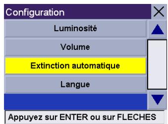 MAGELLAN ROADMATE 300 - Extinction automatique - 1