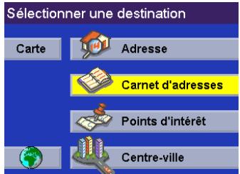 MAGELLAN ROADMATE 300 - Sélectionner sur la carte - 1