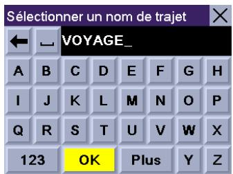 MAGELLAN ROADMATE 300 - Enregistrer le carnet de voyage en cours - 2