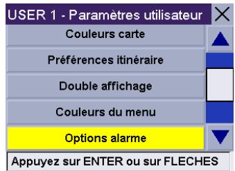 MAGELLAN ROADMATE 300 - Options alarme - 1
