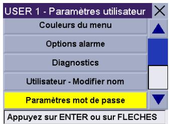 MAGELLAN ROADMATE 300 - Paramètres mot de passe - 1