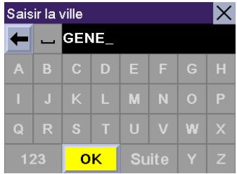 MAGELLAN ROADMATE 300 - Points d'intérêt : rechercher la carte de base d'une ville - 3