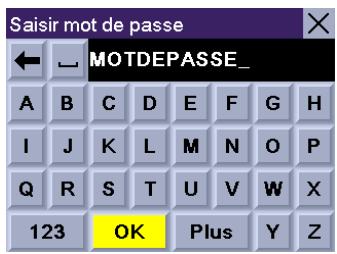 MAGELLAN ROADMATE 300 - Paramètres mot de passe - 3