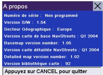 MAGELLAN ROADMATE 300 - Rechercher la carte de base d'une ville - 5