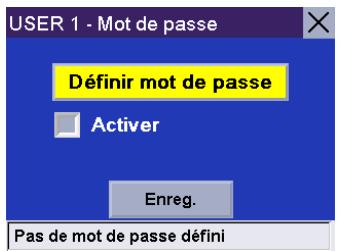 MAGELLAN ROADMATE 300 - Paramètres mot de passe - 2