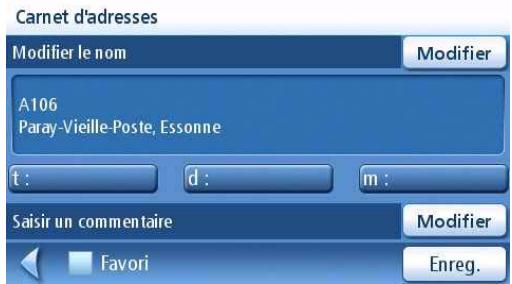 MAGELLAN MAESTRO 4215 - Enregistrer votre position actuelle dans votre Carnet d'adresses - 1