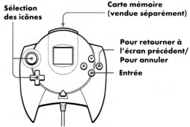 NINTENDO DREAMCAST - INITIALISER UNE CARTE MEMOIRE - 1