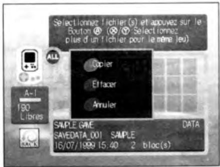 NINTENDO DREAMCAST - COPIER DES FICHIERS - 2