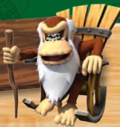 NINTENDO WII DONKEY KONG COUNTRY RETURNS - ASTUCES DE CRANKY KONG - 1