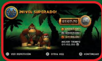 NIVEL SUPERADO! 01:07.70 00:57.00 01:12.00 01:15.00 MELJOR TIEMPO 01:02.50 VER REPETICIÓN OTRA VEZ CONTINUAR