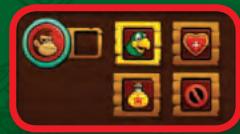 Game interface icons with character, game, and violation symbols