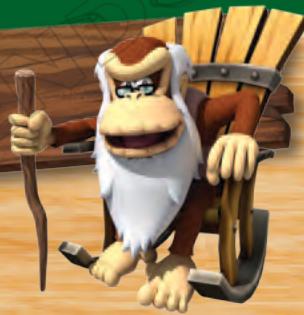 NINTENDO WII DONKEY KONG COUNTRY RETURNS - CRANKY'S TIPS - 1