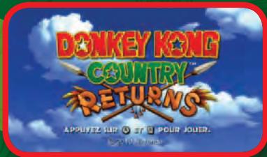 DONKEY KONG COUNTRY RETURNS APPUVEE SUR • ST • POUR JOVER. FOR WELCOME