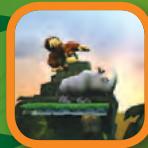 NINTENDO WII DONKEY KONG COUNTRY RETURNS - Actions de Rambi - 3