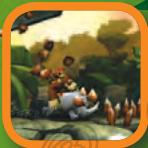 NINTENDO WII DONKEY KONG COUNTRY RETURNS - Acciones de Rambi - 4