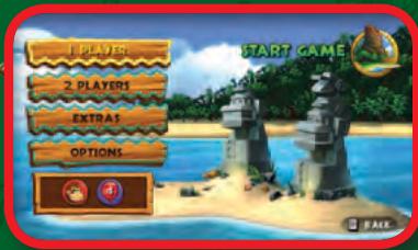 1 PLAYER 2 PLAYERS EXTRA5 OPTIONS START GAME