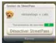 NINTENDO DOGS AND CATS GOLDEN RETRIEVER - Pour cesser d'utiliser StreetPass - 1