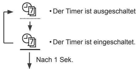 PANASONIC WHMXC12H6E5 - Wahlen Sie diesen Symbol zum Ein- und Ausschalten sowie zum Einstellen des Wochentimers. - 1