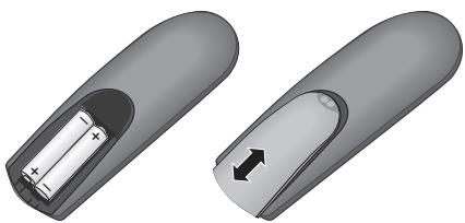 FRANCE TELECOM CONVERSAL 200 - Insérer les batteries - 1