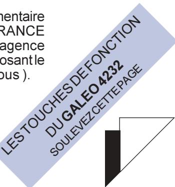 FRANCE TELECOM GALEO 4232 - SOMMAIRE GENERAL - 2