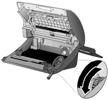 FRANCE TELECOM GALEO 5250 - Mise en place du film encreur - 4