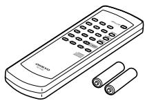ONKYO C-1VL - Accesorios suministrados - 1