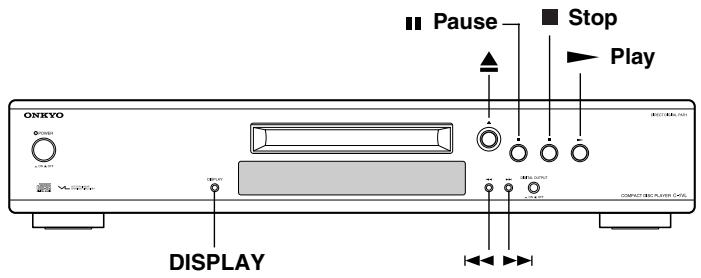 ONKYO C-1VL - Appuyez sur la touche Digital Output pour activer (ON) et désactiver (OFF) la fonction de sortie audio numérique. - 1