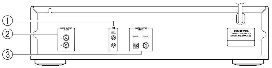 ONKYO DX-7555 - Pannello posteriore - 1