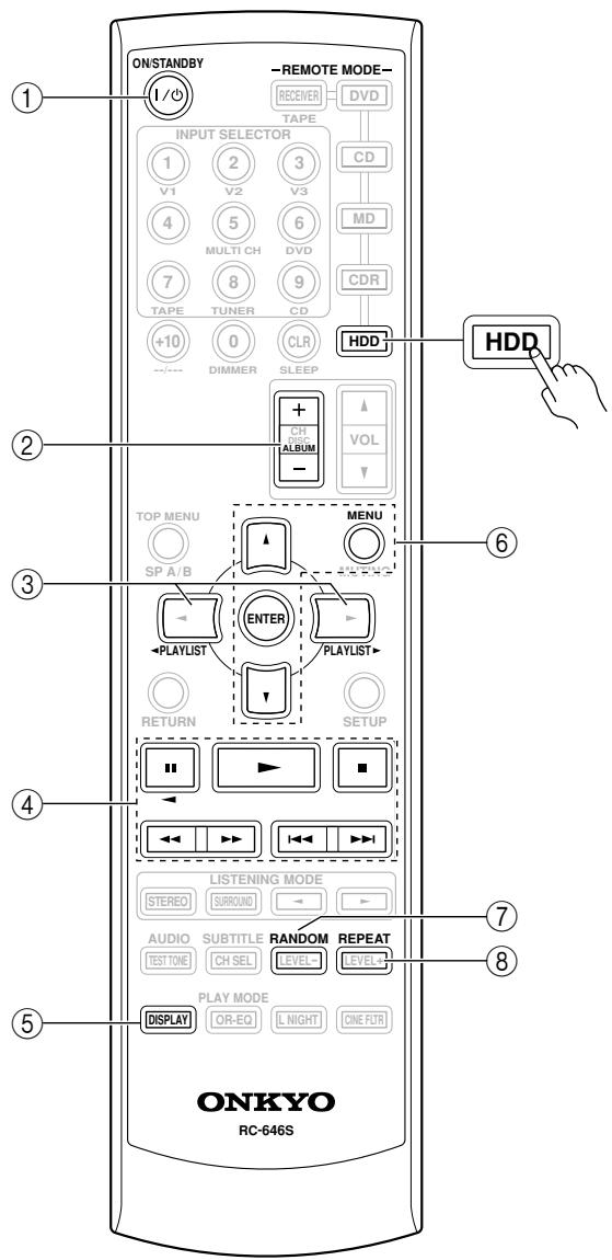 ONKYO HT-SR600 - Modo HDD - 2