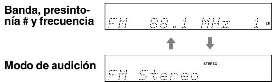 ONKYO HT-SR600 - Visualizar informacion de radio - 2