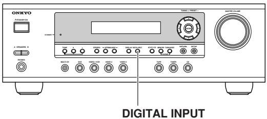 ONKYO HT-SR600 - Formats de signal d'entrée numérique - 1