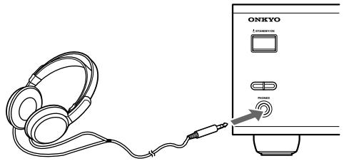 ONKYO HT-SR600 - Utilisation d'un casque - 1